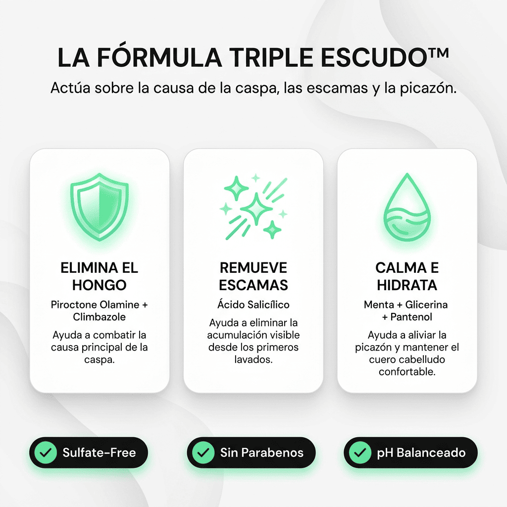 CASPI® | Shampoo Tratante Anticaspa