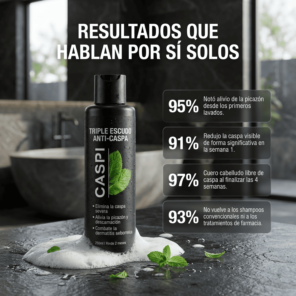 CASPI® | Shampoo Tratante Anticaspa