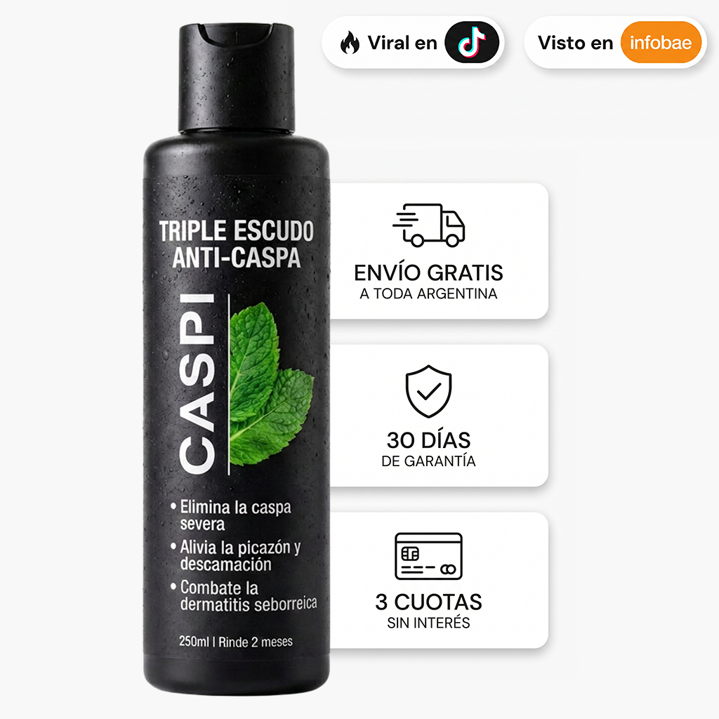 CASPI® | Shampoo Tratante Anticaspa