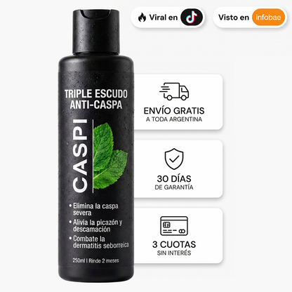 CASPI® | Shampoo Tratante Anticaspa
